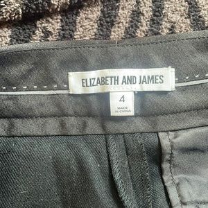 Elizabeth and James silk and wool slacks